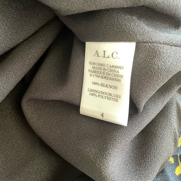 A.L.C silk dress in size 4 - BNWT - Picture 12 of 12